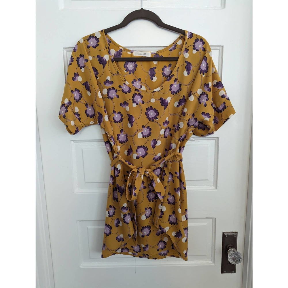 Yellow Floral Tunic